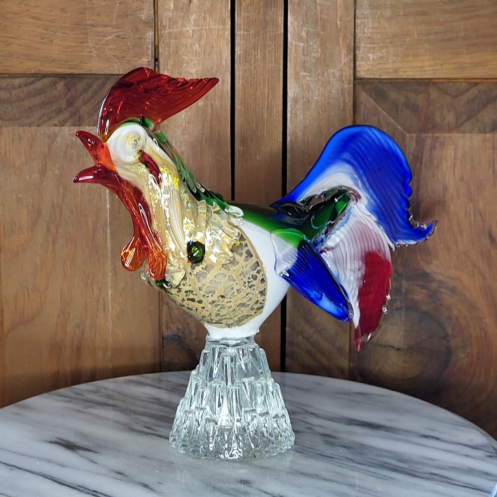 Murano Glass Rooster